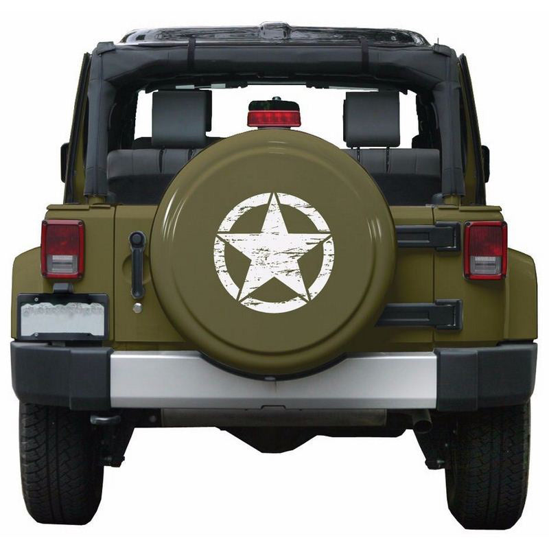 50cm Big Stickers on Cars Army Star Distressed Decal for Jeep - Premium Car Stickers & Covers from Rapidvehicles - Just $19.79! Shop now at Rapidvehicles