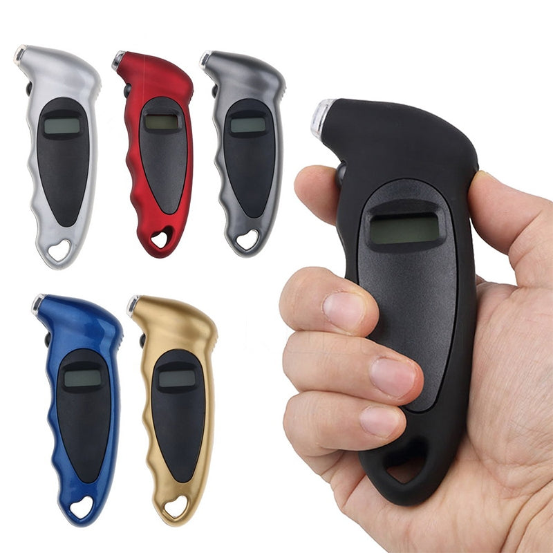 Tire Pressure Gauge 0-150 PSI High Precision Digital Background - Premium OBD & Diagnostic Tools from Rapidvehicles - Just $23.99! Shop now at Rapidvehicles