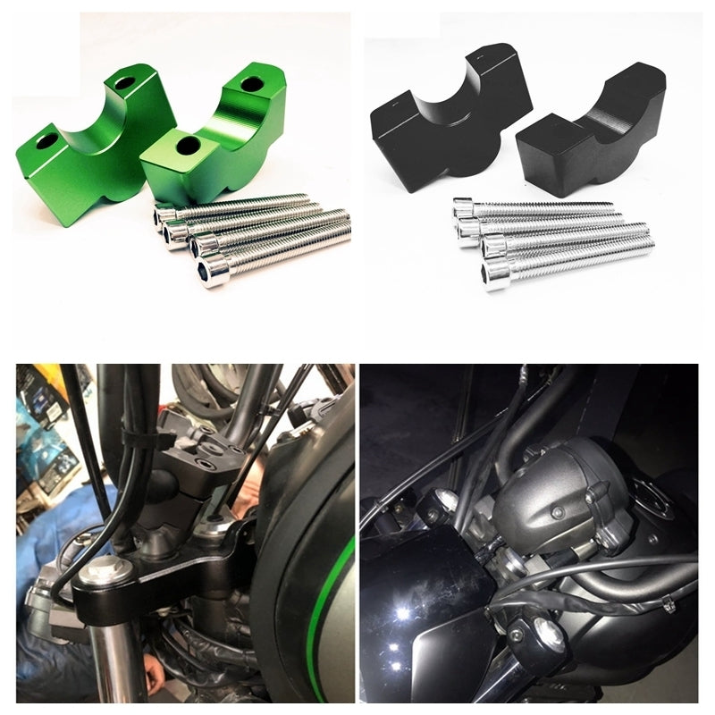 CNC Machining Handlebar Risers Bar Clamp Extend Adapter with - Premium Other Car Tools from Rapidvehicles - Just $57.99! Shop now at Rapidvehicles