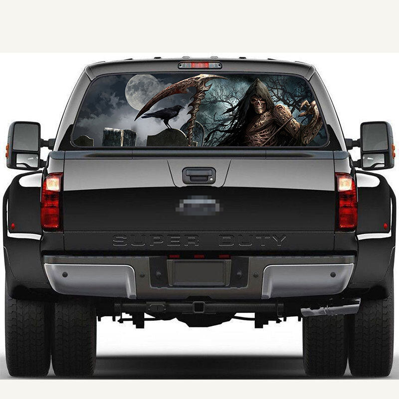 Car Cool Cemetery Rear Window Graphic Tint Decal Sticker for - Premium Car Stickers & Covers from Rapidvehicles - Just $41.39! Shop now at Rapidvehicles