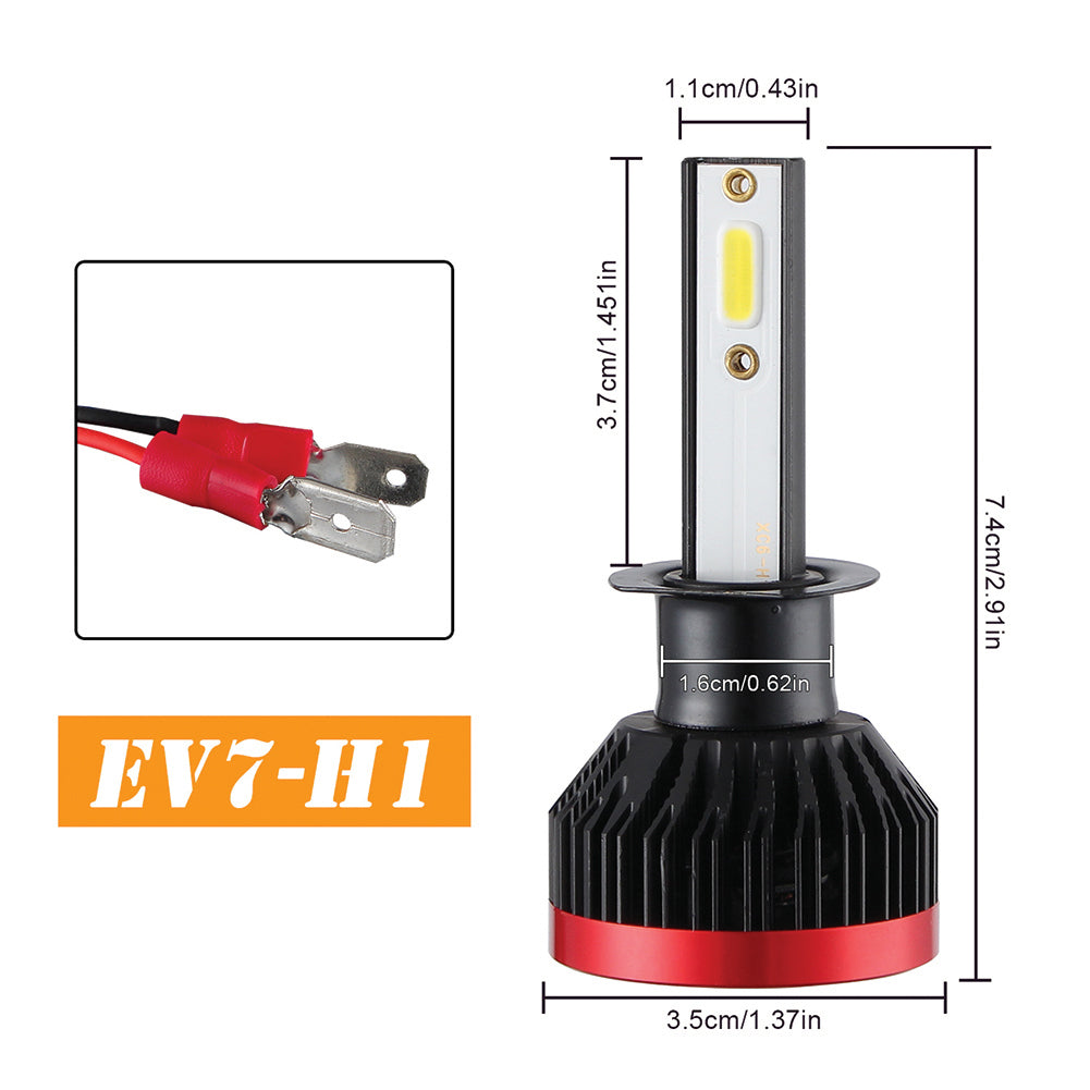 2PCS Mini Led Bulb Car Headlight H11 H1 H8 H9 H3 9005 / HB3 9006 / HB4 100W 20000LM 6000K Car Headlight 6000K white light_H4/HB2/9003 Hi/Lo - Premium Car LED Lights from Rapidvehicles - Just $34.47! Shop now at Rapidvehicles