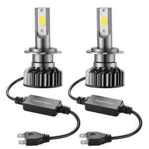 2PCS Mini Car LED Headlight Bulb H1 H7 H8/H9/H11 9005/HB3 9006/HB4 H4/HB2/9003 Hi/Lo 72W 10000LM 6000K Car Headlamp H7 - Premium Car LED Lights from Rapidvehicles - Just $40.12! Shop now at Rapidvehicles