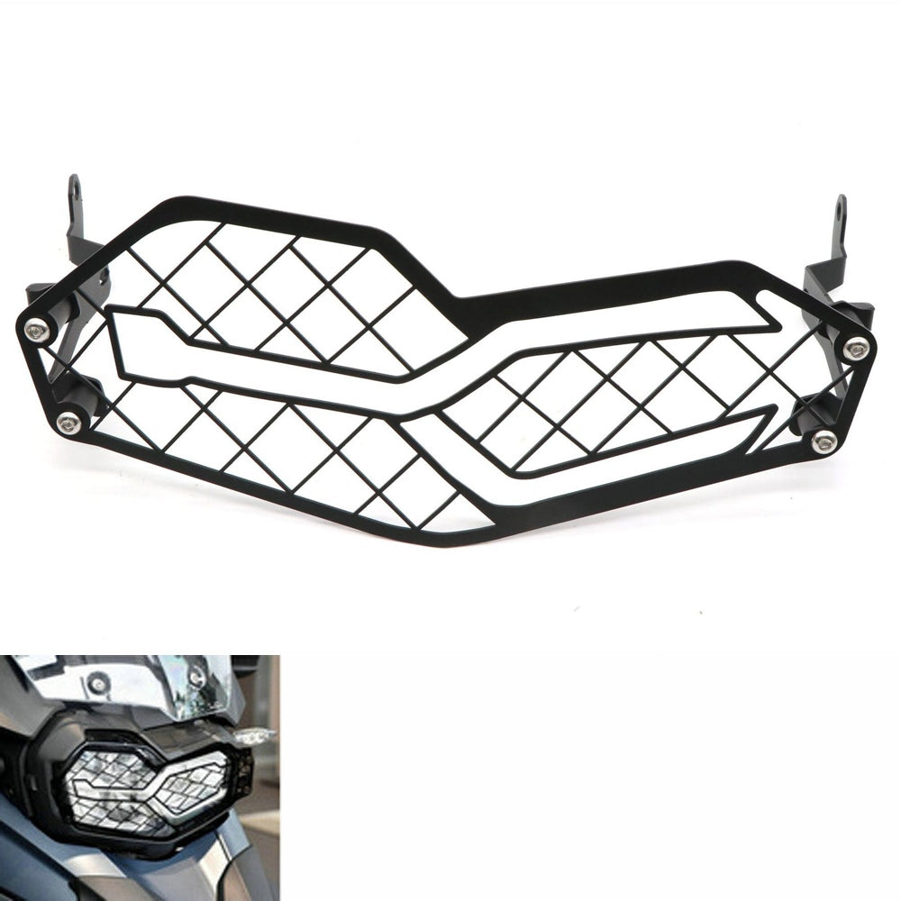 Motorcycle Headlight Protection Stainless Steel Grille Mesh for BMW F750GS F850GS 18-19 black - Premium Motorcycle Lights from Rapidvehicles - Just $64.18! Shop now at Rapidvehicles