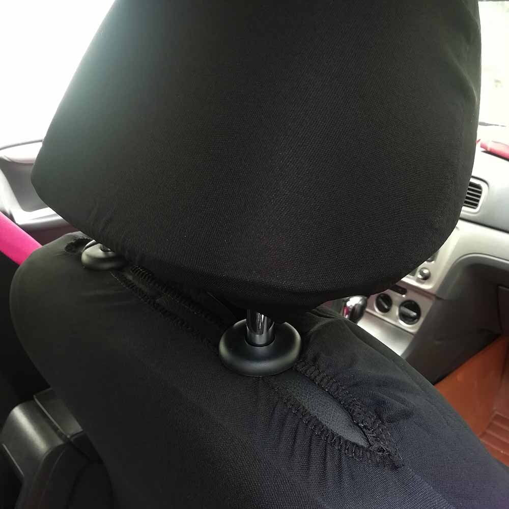 4pcs/set Car seat Cover Protector Seat Comfortable Dustproof Headrest Front Seat Covers Blue black - Premium Car Seat Cushion from Rapidvehicles - Just $24.99! Shop now at Rapidvehicles