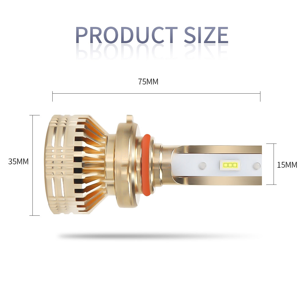 1Pair TX3570 Chip 8-48v 60W 12000LM 6000K Bulb H1 H4 H7 H11 9005 9006 Automobile LED Working Lamp Modification Headlamp 6000K cool white - Premium Car LED Lights from Rapidvehicles - Just $48.81! Shop now at Rapidvehicles