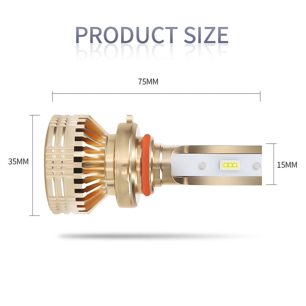 1Pair TX3570 Chip 8-48v 60W 12000LM 6000K Bulb H1 H4 H7 H11 9005 9006 Automobile LED Working Lamp Modification Headlamp 6000K cool white - Premium Car LED Lights from Rapidvehicles - Just $47.83! Shop now at Rapidvehicles