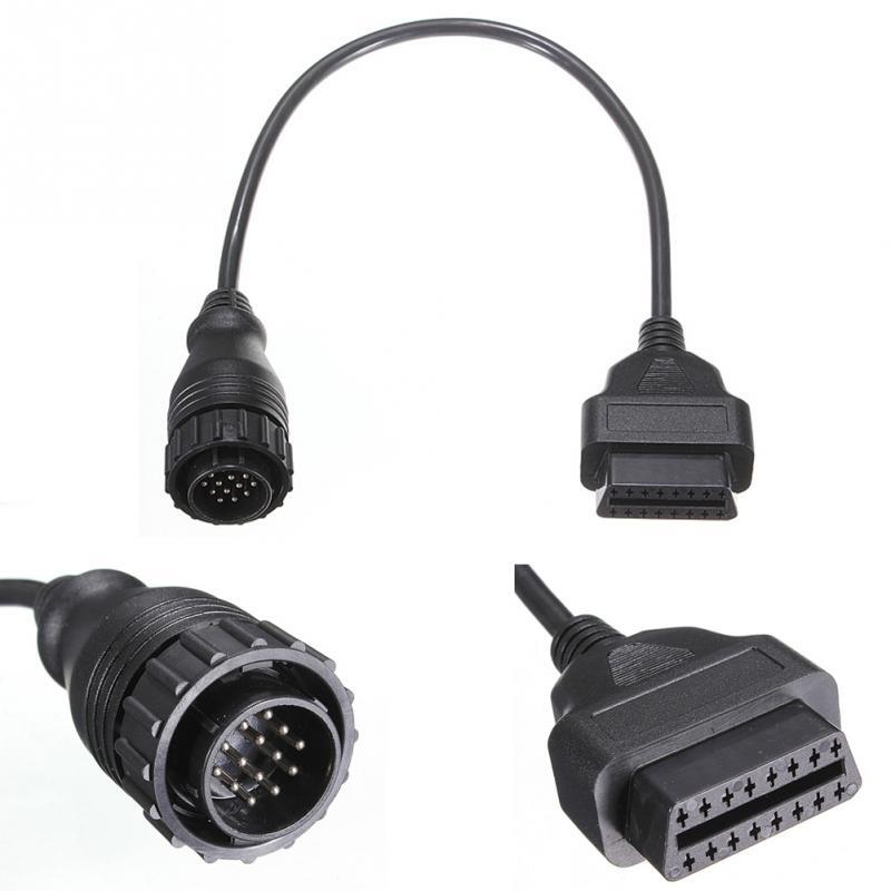 For Benz Sprinter 14 Pin to 16 Pin OBD2 Diagnostic Convertor Adapter Cable black - Premium OBD & Diagnostic Tools from Rapidvehicles - Just $18.99! Shop now at Rapidvehicles