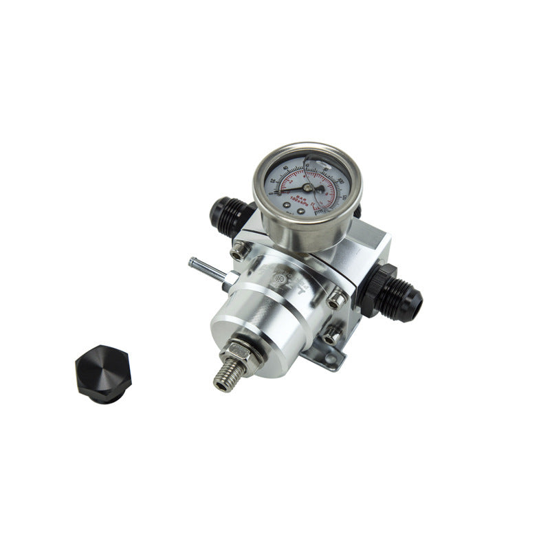 AN8 High Pressure Fuel Regulator W / Boost-8AN 8/8/6 EFI with - Premium Car Organizers from Rapidvehicles - Just $61.99! Shop now at Rapidvehicles