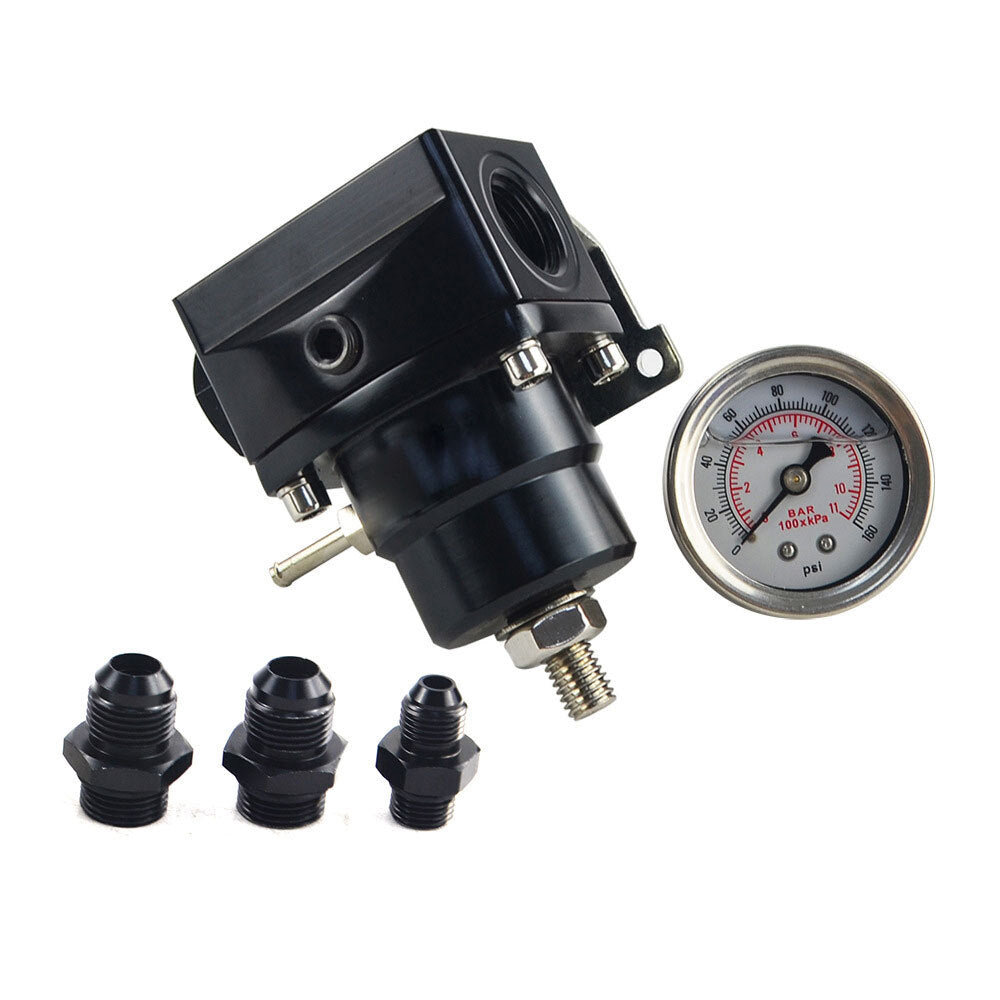 AN8 High Pressure Fuel Regulator W / Boost-8AN 8/8/6 EFI with - Premium Car Organizers from Rapidvehicles - Just $61.99! Shop now at Rapidvehicles