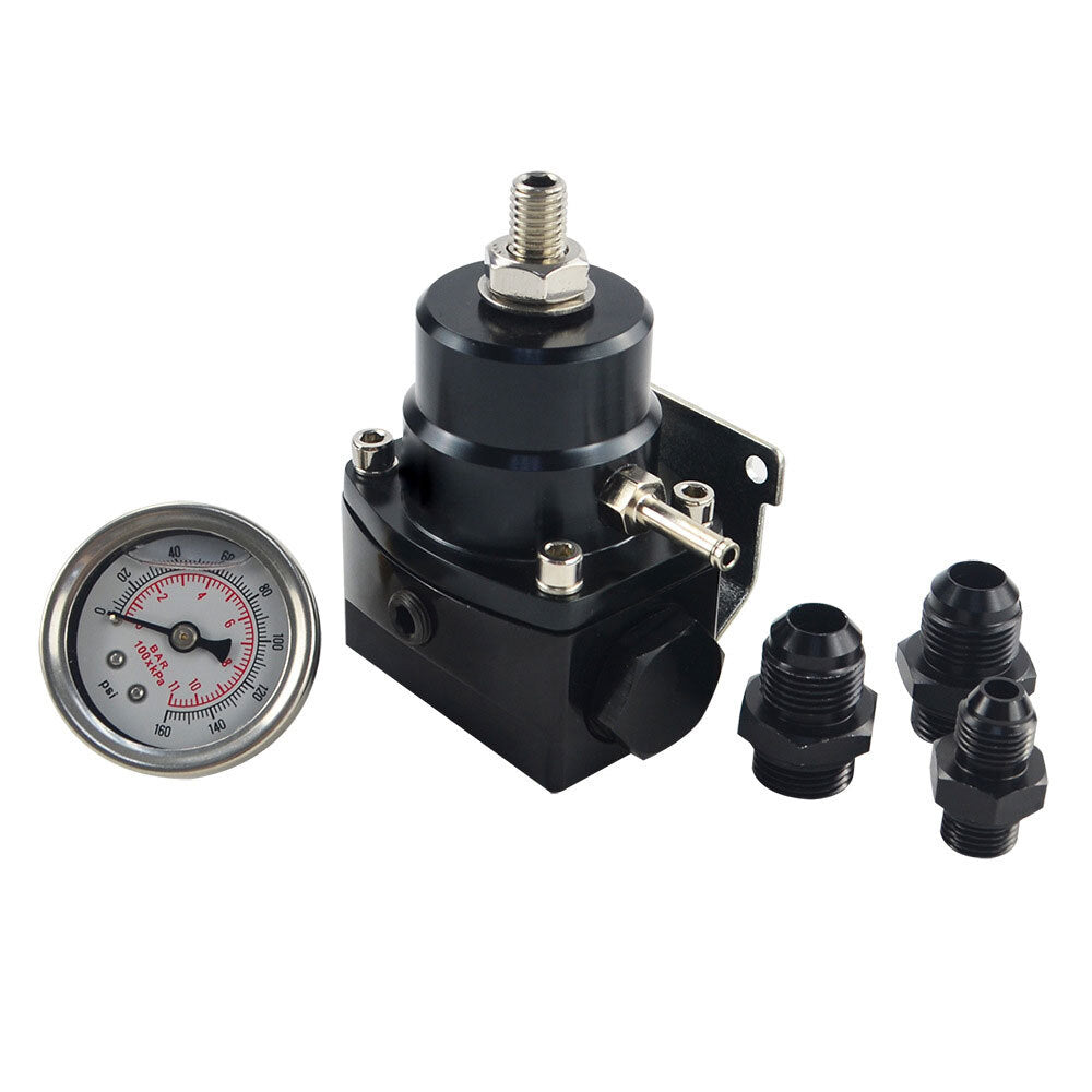 AN8 High Pressure Fuel Regulator W / Boost-8AN 8/8/6 EFI with - Premium Car Organizers from Rapidvehicles - Just $61.99! Shop now at Rapidvehicles