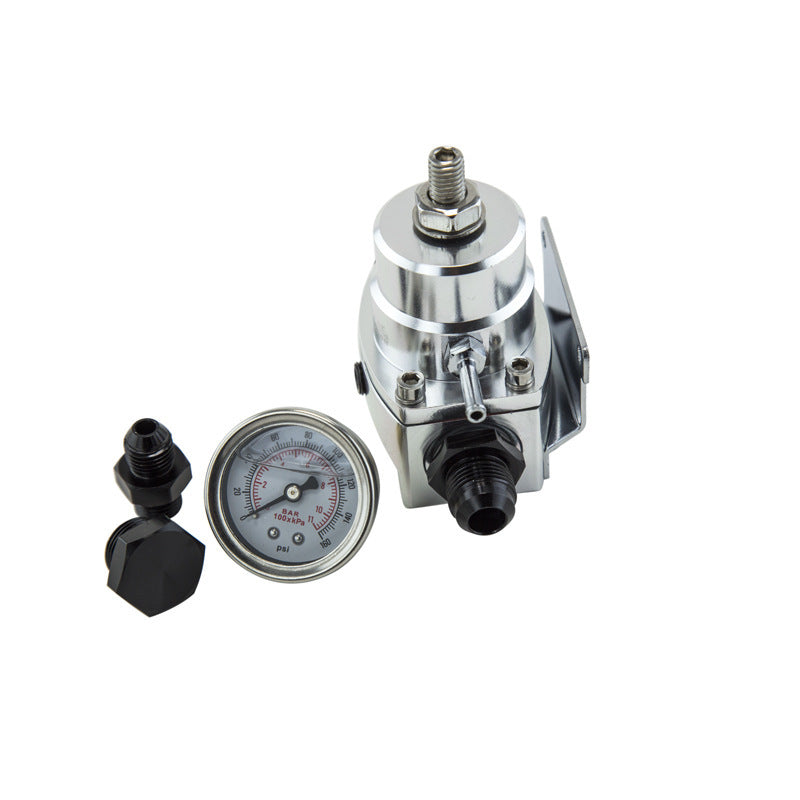 AN8 High Pressure Fuel Regulator W / Boost-8AN 8/8/6 EFI with - Premium Car Organizers from Rapidvehicles - Just $61.99! Shop now at Rapidvehicles