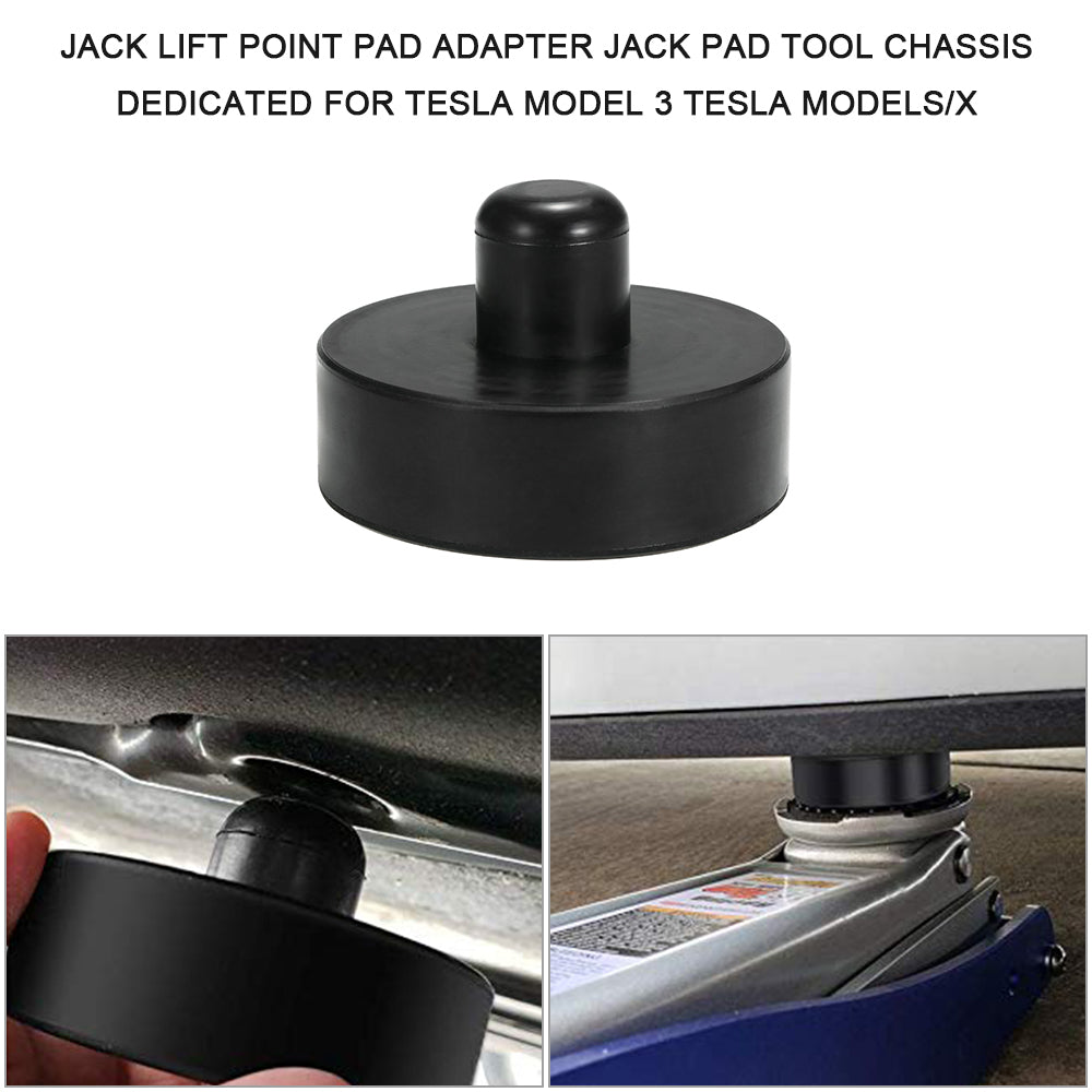 Black Rubber Jack Lift Point Pad Adapter Jack Pad Tool Chassis - Premium Other Car Tools from Rapidvehicles - Just $20.99! Shop now at Rapidvehicles