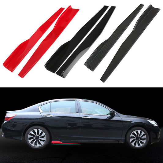 1 Pair Universal Car Side Skirt Splitters Winglet Side Wings - Premium Car Organizers from Rapidvehicles - Just $44.99! Shop now at Rapidvehicles