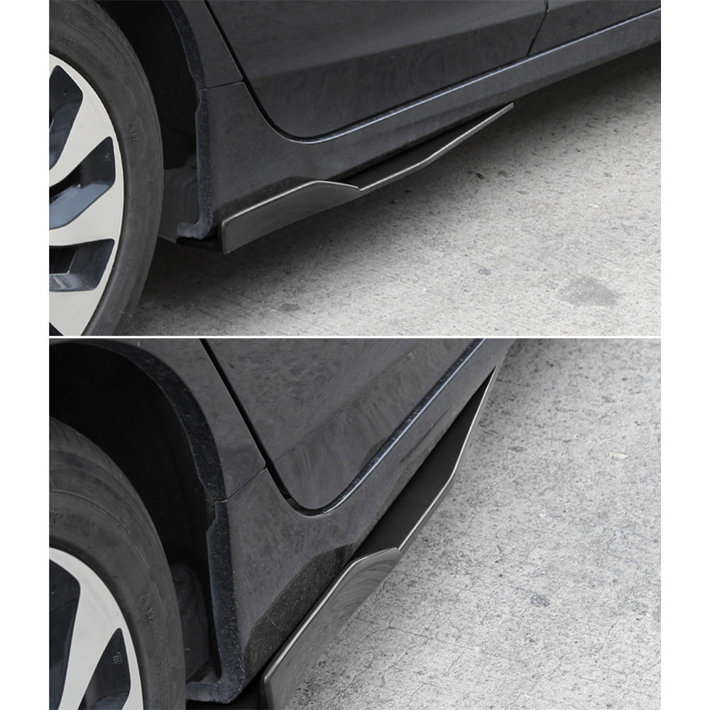 1 Pair Universal Car Side Skirt Splitters Winglet Side Wings - Premium Car Organizers from Rapidvehicles - Just $44.99! Shop now at Rapidvehicles