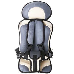 Portable Baby Safety Seat Cushion Pad Thickening Sponge Kids Car Seats for Infant Boys Girls gray - Premium Car Seat Cushion from Rapidvehicles - Just $30.99! Shop now at Rapidvehicles