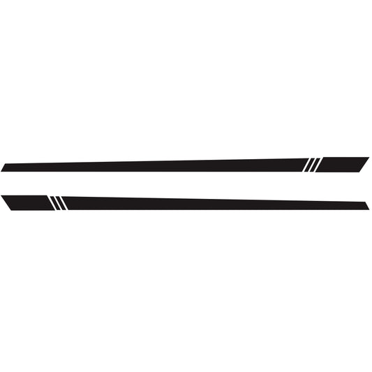 2pcs/lot 220x8cm Car Sticker Stripe Style Side Stripes Car Both - Premium Car Stickers & Covers from Rapidvehicles - Just $32.99! Shop now at Rapidvehicles