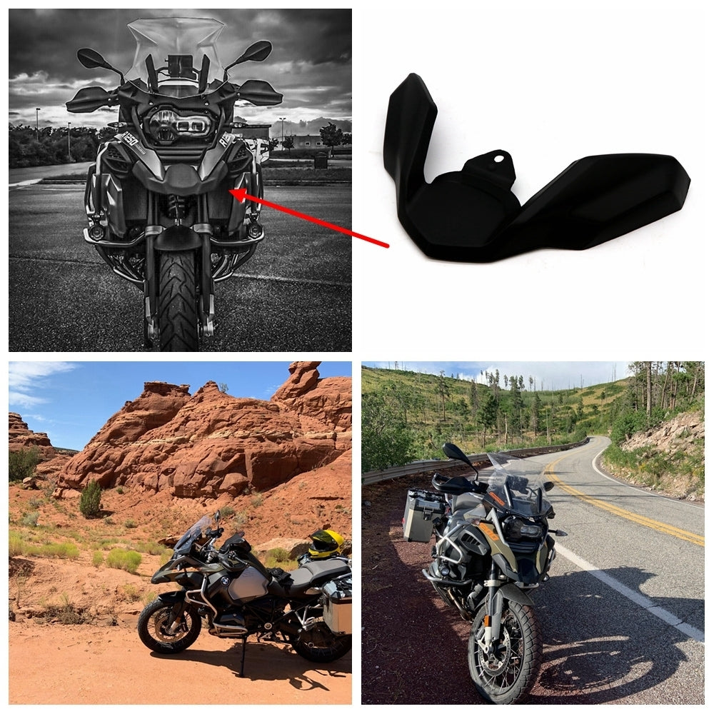 Motorbike Front Wheel Mudguard Beak Nose Cone Extension Cover Extender for BMW R1200GS LC R1250GS black - Premium Motorcycle Accessories from Rapidvehicles - Just $51.99! Shop now at Rapidvehicles