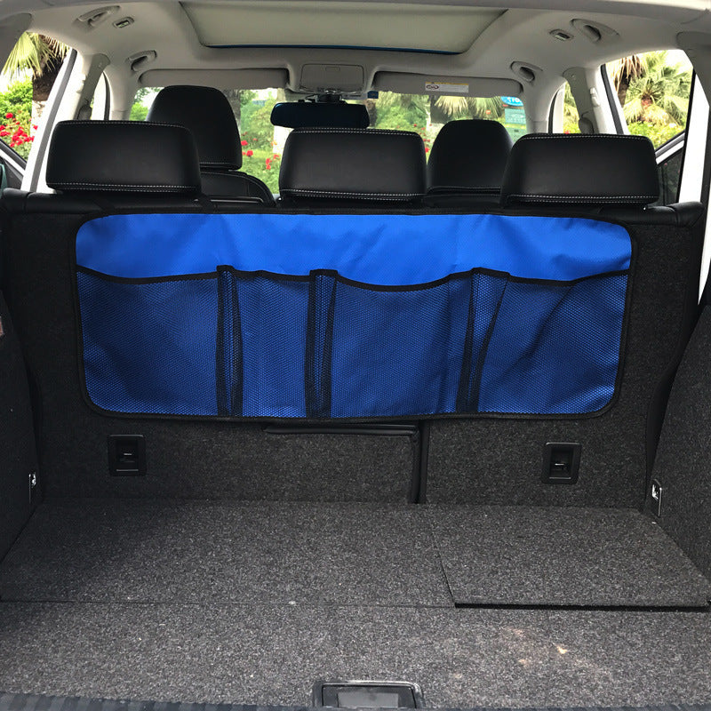 Car Trunk Organizer Adjustable Backseat Storage Bag Automobile Seat Back Organizers Normal version dark blue - Premium Car Organizers from Rapidvehicles - Just $37.99! Shop now at Rapidvehicles