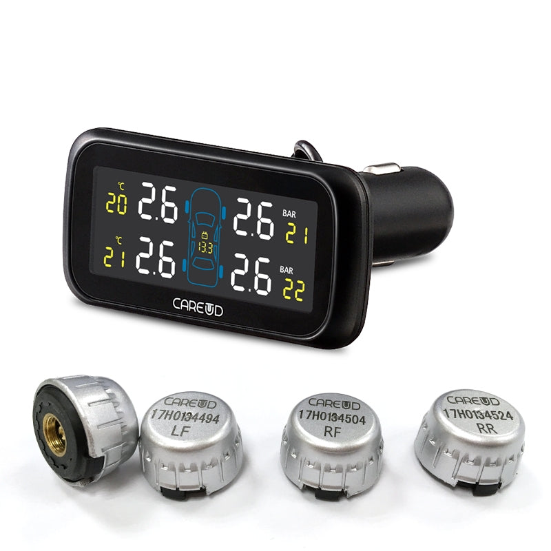 U903Z-WF External Wireless TPMS Car Tire Pressure Monitoring System black - Premium OBD & Diagnostic Tools from Rapidvehicles - Just $82.99! Shop now at Rapidvehicles