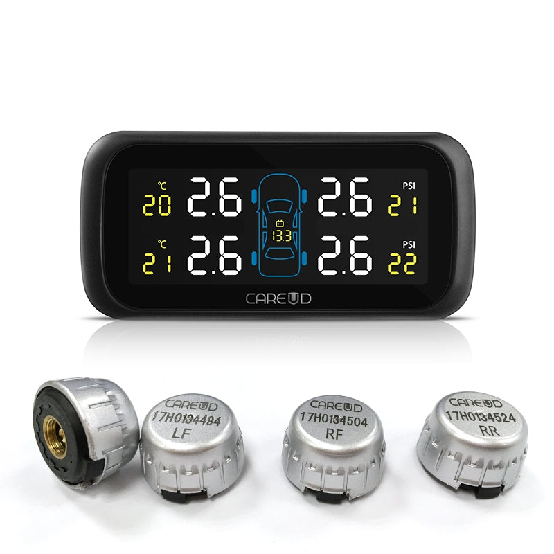 U903Z-WF External Wireless TPMS Car Tire Pressure Monitoring System black - Premium OBD & Diagnostic Tools from Rapidvehicles - Just $82.99! Shop now at Rapidvehicles