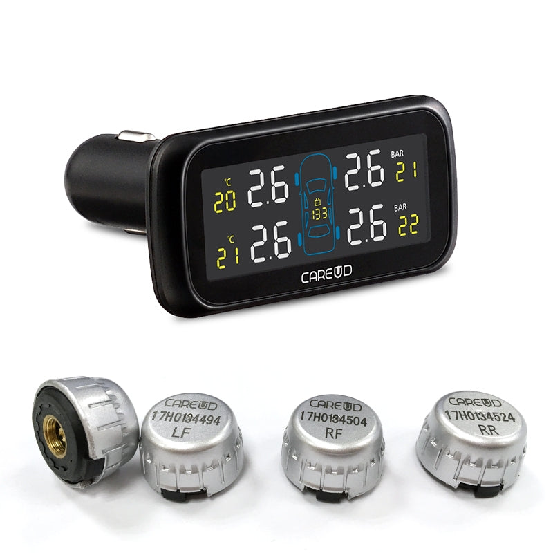 U903Z-WF External Wireless TPMS Car Tire Pressure Monitoring System black - Premium OBD & Diagnostic Tools from Rapidvehicles - Just $82.99! Shop now at Rapidvehicles