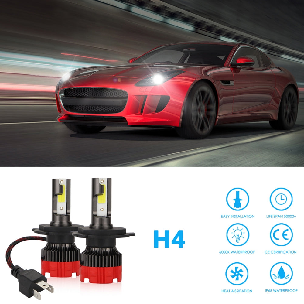 2PCS 120W 12000LM Mini Assembly H1 H7 H4 H8/H9/H11 9005 9006 LED Car HeadLight Fog light H4 - Premium Car LED Lights from Rapidvehicles - Just $33.07! Shop now at Rapidvehicles