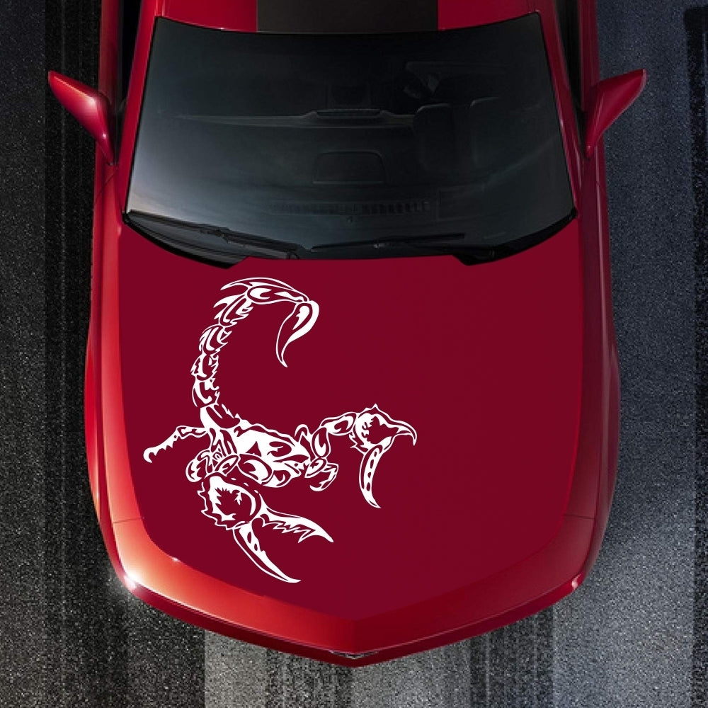 3D Car Scorpion Stickers Stylized Vinyl Car Stickers Decoration Accessories white - Premium Car Stickers & Covers from Rapidvehicles - Just $19.55! Shop now at Rapidvehicles