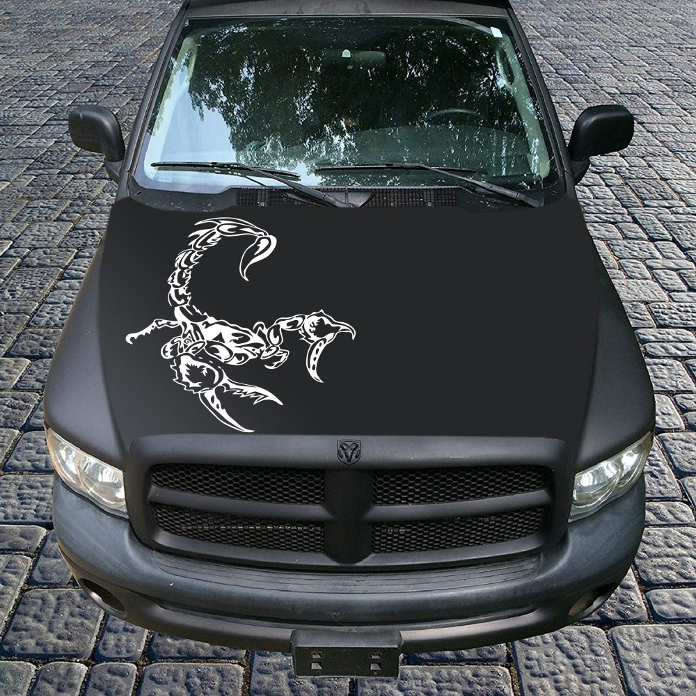 3D Car Scorpion Stickers Stylized Vinyl Car Stickers Decoration Accessories white - Premium Car Stickers & Covers from Rapidvehicles - Just $19.55! Shop now at Rapidvehicles