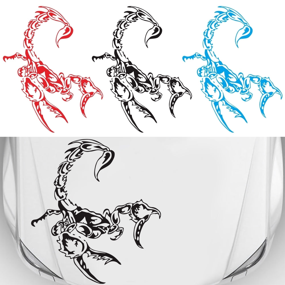 3D Car Scorpion Stickers Stylized Vinyl Car Stickers Decoration Accessories white - Premium Car Stickers & Covers from Rapidvehicles - Just $19.55! Shop now at Rapidvehicles