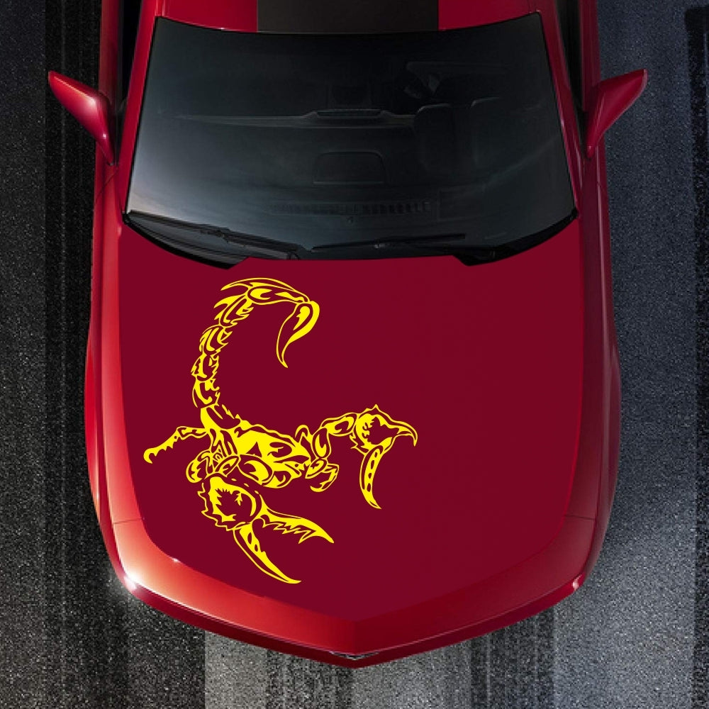 3D Car Scorpion Stickers Stylized Vinyl Car Stickers Decoration Accessories yellow - Premium Car Stickers & Covers from Rapidvehicles - Just $19.35! Shop now at Rapidvehicles