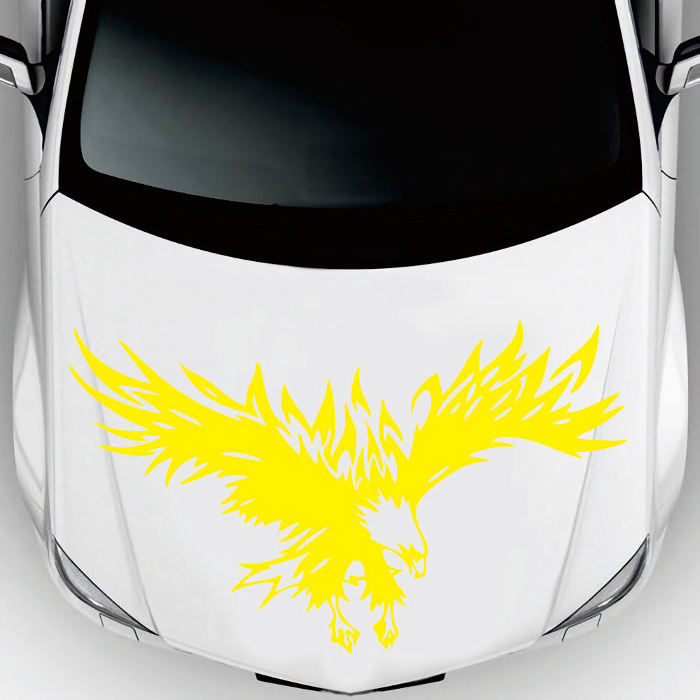 50 * 80cm Animal Eagle Car-styling Motorcycle Car Sticker Vinyl Decal yellow - Premium Car Stickers & Covers from Rapidvehicles - Just $19.35! Shop now at Rapidvehicles