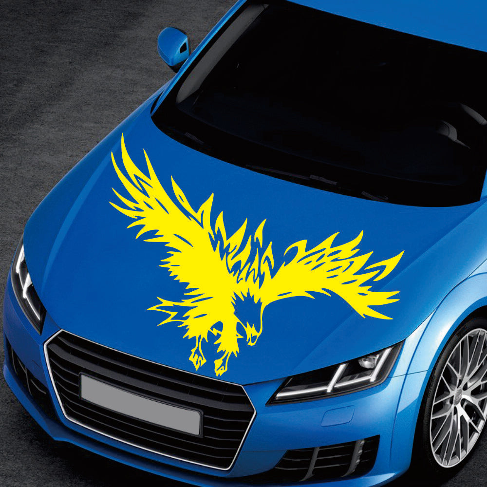 50 * 80cm Animal Eagle Car-styling Motorcycle Car Sticker Vinyl Decal yellow - Premium Car Stickers & Covers from Rapidvehicles - Just $19.35! Shop now at Rapidvehicles