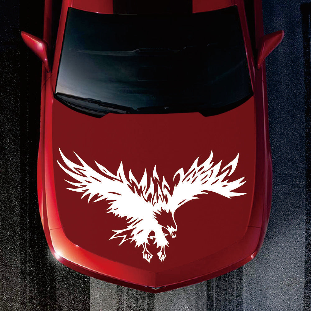 50 * 80cm Animal Eagle Car-styling Motorcycle Car Sticker Vinyl Decal white - Premium Car Stickers & Covers from Rapidvehicles - Just $19.35! Shop now at Rapidvehicles