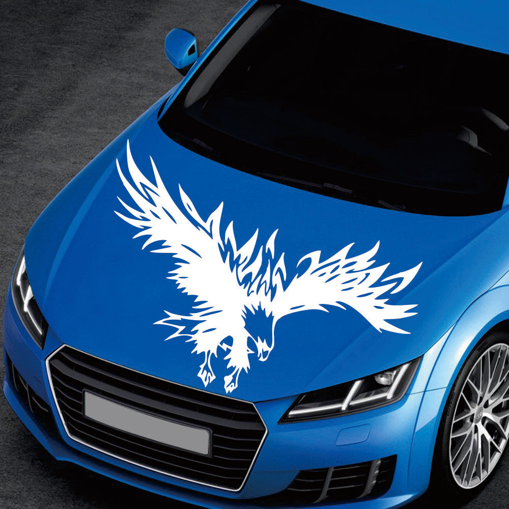 50 * 80cm Animal Eagle Car-styling Motorcycle Car Sticker Vinyl Decal white - Premium Car Stickers & Covers from Rapidvehicles - Just $19.35! Shop now at Rapidvehicles