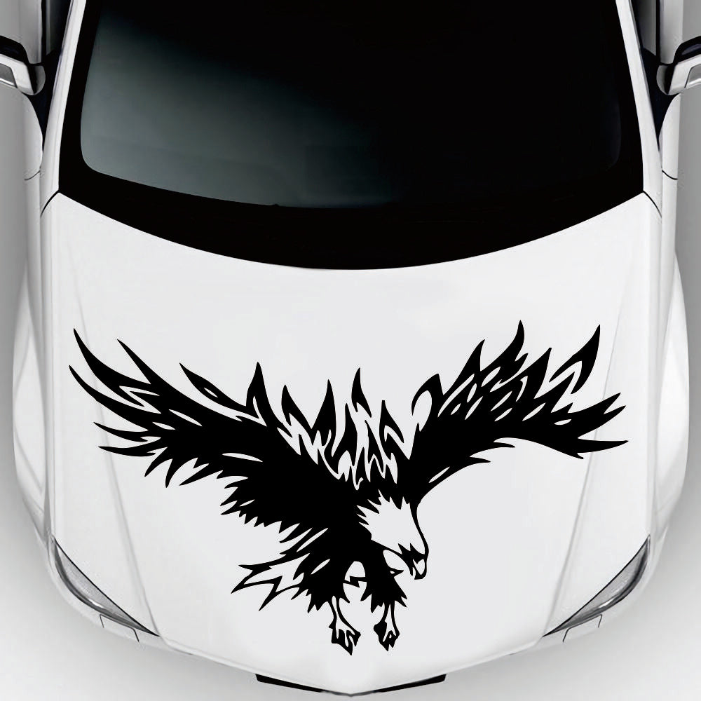 50 * 80cm Animal Eagle Car-styling Motorcycle Car Sticker Vinyl Decal black - Premium Car Stickers & Covers from Rapidvehicles - Just $19.35! Shop now at Rapidvehicles