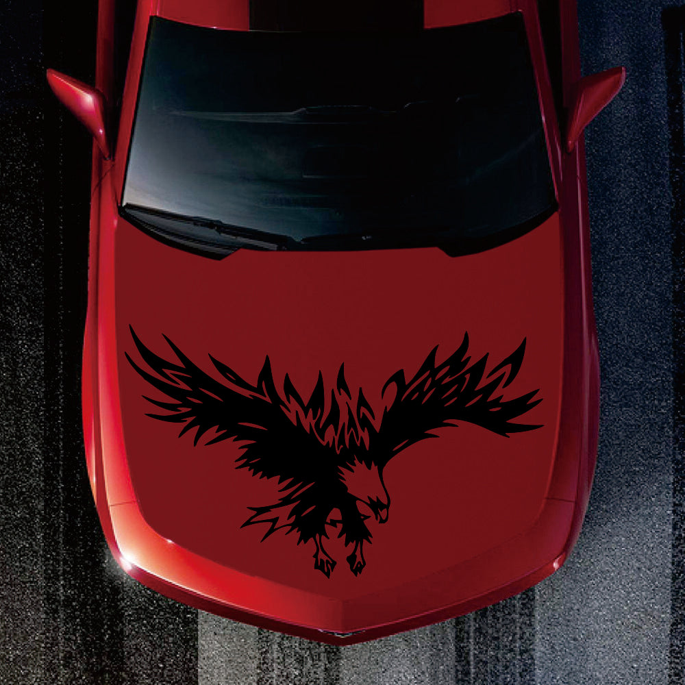 50 * 80cm Animal Eagle Car-styling Motorcycle Car Sticker Vinyl Decal black - Premium Car Stickers & Covers from Rapidvehicles - Just $19.35! Shop now at Rapidvehicles