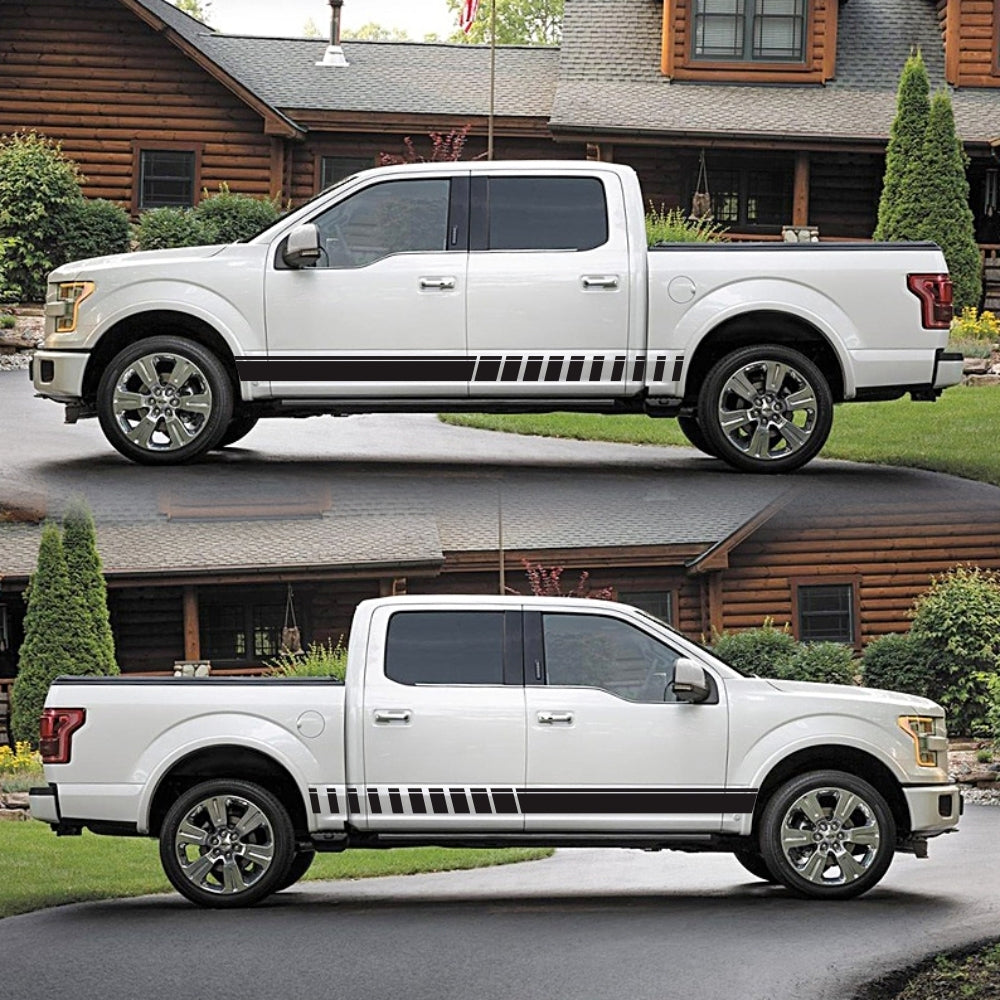 For Pickup Truck Vinyl Decal Sticker Graphics Sport Side Door Stripe Car Sticker  white - Premium Car Stickers & Covers from Rapidvehicles - Just $26.88! Shop now at Rapidvehicles