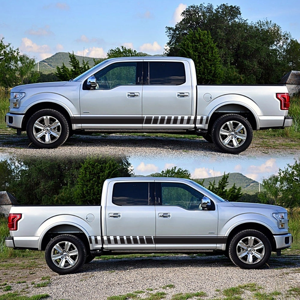 For Pickup Truck Vinyl Decal Sticker Graphics Sport Side Door Stripe Car Sticker  white - Premium Car Stickers & Covers from Rapidvehicles - Just $26.88! Shop now at Rapidvehicles