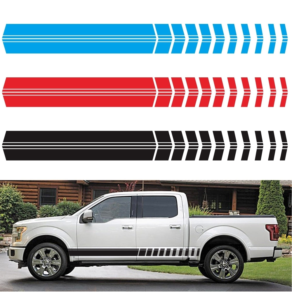 For Pickup Truck Vinyl Decal Sticker Graphics Sport Side Door Stripe Car Sticker  white - Premium Car Stickers & Covers from Rapidvehicles - Just $26.88! Shop now at Rapidvehicles