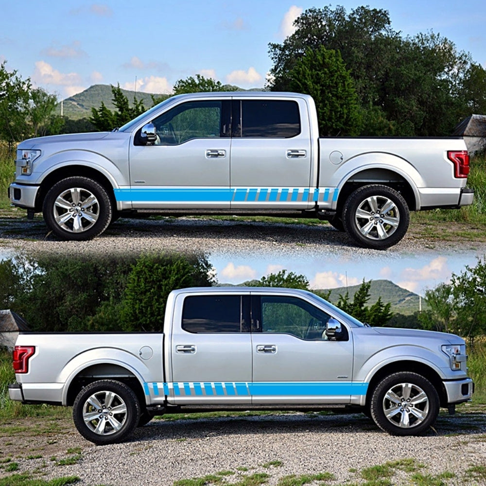 For Pickup Truck Vinyl Decal Sticker Graphics Sport Side Door Stripe Car Sticker  blue - Premium Car Stickers & Covers from Rapidvehicles - Just $27.14! Shop now at Rapidvehicles