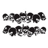 Skulls Bones Pattern Car Truck Vinyl Side Body Graphics Stickers Scratch Decal black - Premium Car Stickers & Covers from Rapidvehicles - Just $30! Shop now at Rapidvehicles