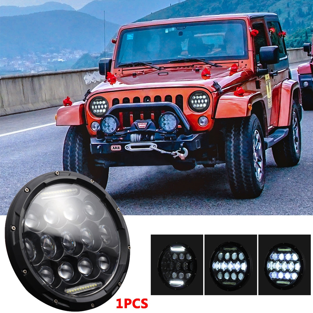 7 INCH 280W LED Headlights 6000K 28000LM Halo Angle Eye For Jeep Wrangler CJ JK LJ 97-17 6000K White - Premium Car LED Lights from Rapidvehicles - Just $90.51! Shop now at Rapidvehicles