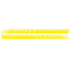 2 Pcs 183 * 11cm Car Stickers Auto Body Vinyl Long Decals Waterproof Striped Stickers Auto Diy Car Sticker Style; yellow - Premium Car Stickers & Covers from Rapidvehicles - Just $26.83! Shop now at Rapidvehicles