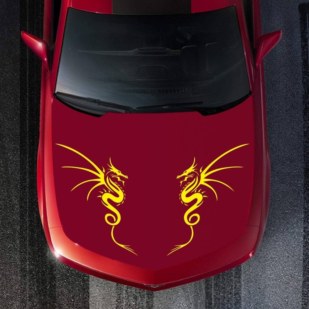 Car Head Sticker Hood Car Sticker Scratch Car Door Stickers - Premium Car Stickers & Covers from Rapidvehicles - Just $26.99! Shop now at Rapidvehicles