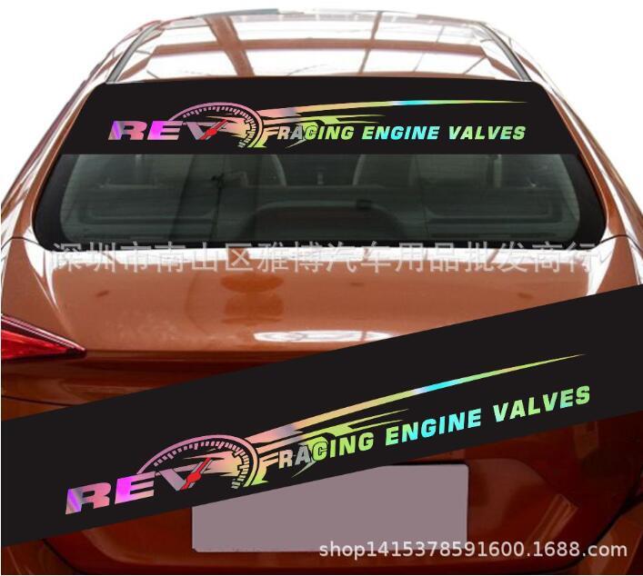 Car Stickers Reflective Letters Auto Car Rear Window Windshield Decal Stickers as shown - Premium Car Stickers & Covers from Rapidvehicles - Just $16.34! Shop now at Rapidvehicles