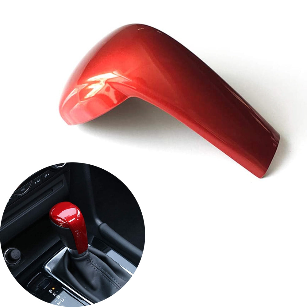 Carbon Fiber Print Gear Shift Knob Cover Trim for Mazda 2 3 6 - Premium Car Organizers from Rapidvehicles - Just $29.99! Shop now at Rapidvehicles