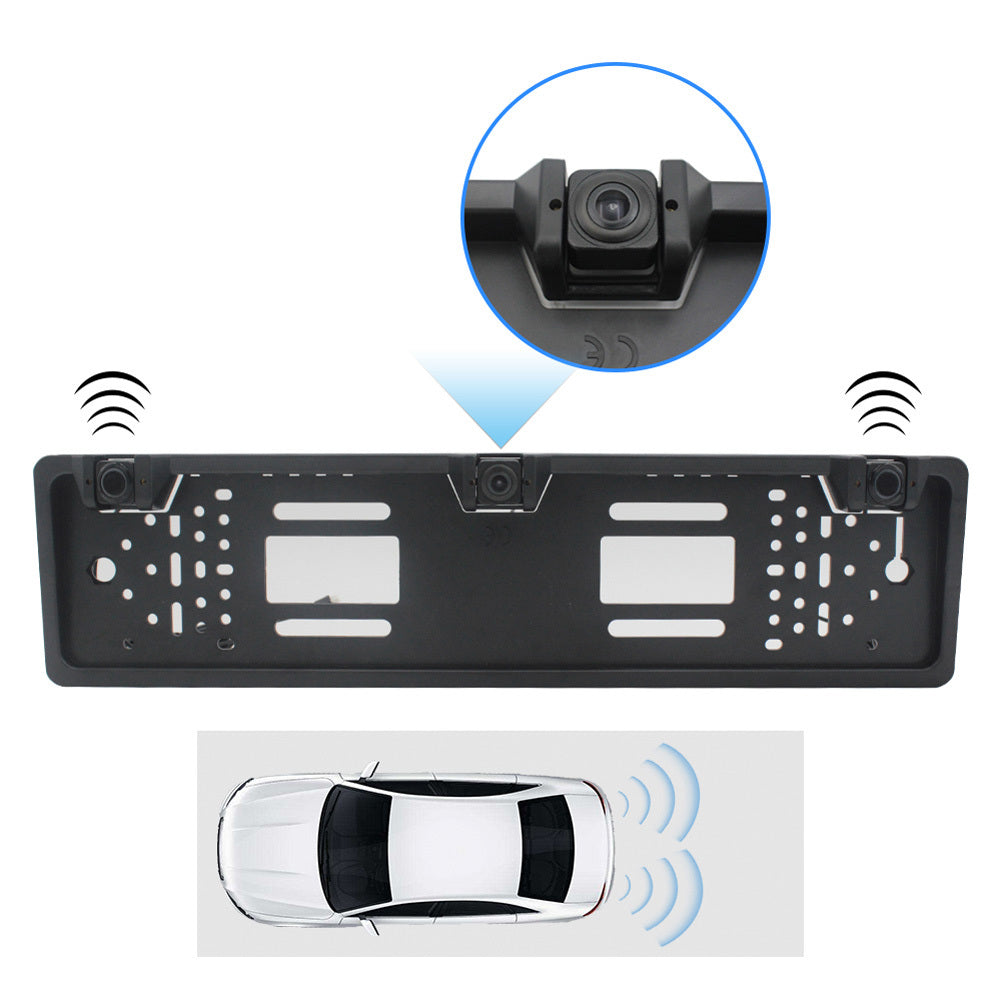 Eu Europe Car License Plate Frame Rear View Camera Car Parking - Premium Car Rear View Camera from Rapidvehicles - Just $57.59! Shop now at Rapidvehicles