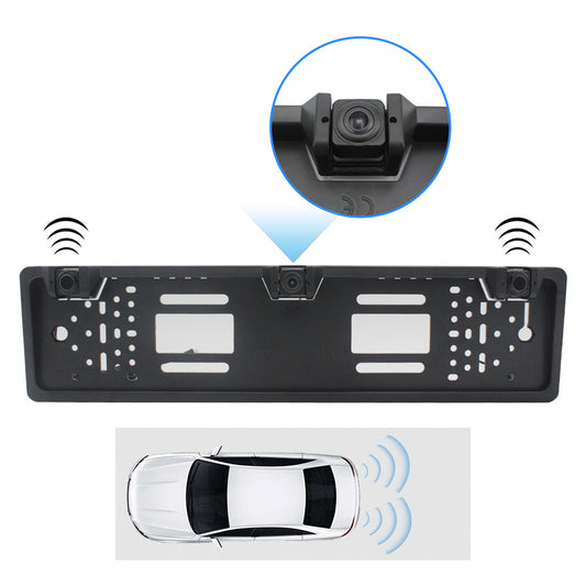 Eu Europe Car License Plate Frame Rear View Camera Car Parking - Premium Car Rear View Camera from Rapidvehicles - Just $57.59! Shop now at Rapidvehicles