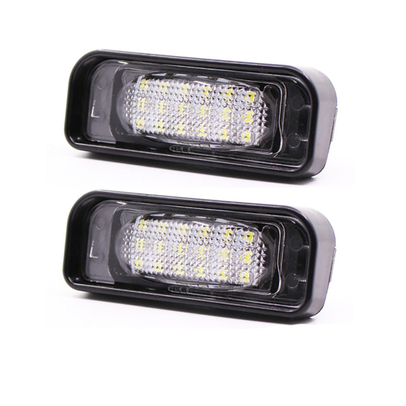 2PCS 18LED License Plate Light For Mercedes-Benz W220 S-class S280 S320 S500 License Plate Light White light - Premium Car LED Lights from Rapidvehicles - Just $28.19! Shop now at Rapidvehicles