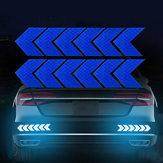 12PCS Big Car Night Warning Reflective Sticker Scratch Modified - Premium Motorcycle Accessories from Rapidvehicles - Just $8.99! Shop now at Rapidvehicles